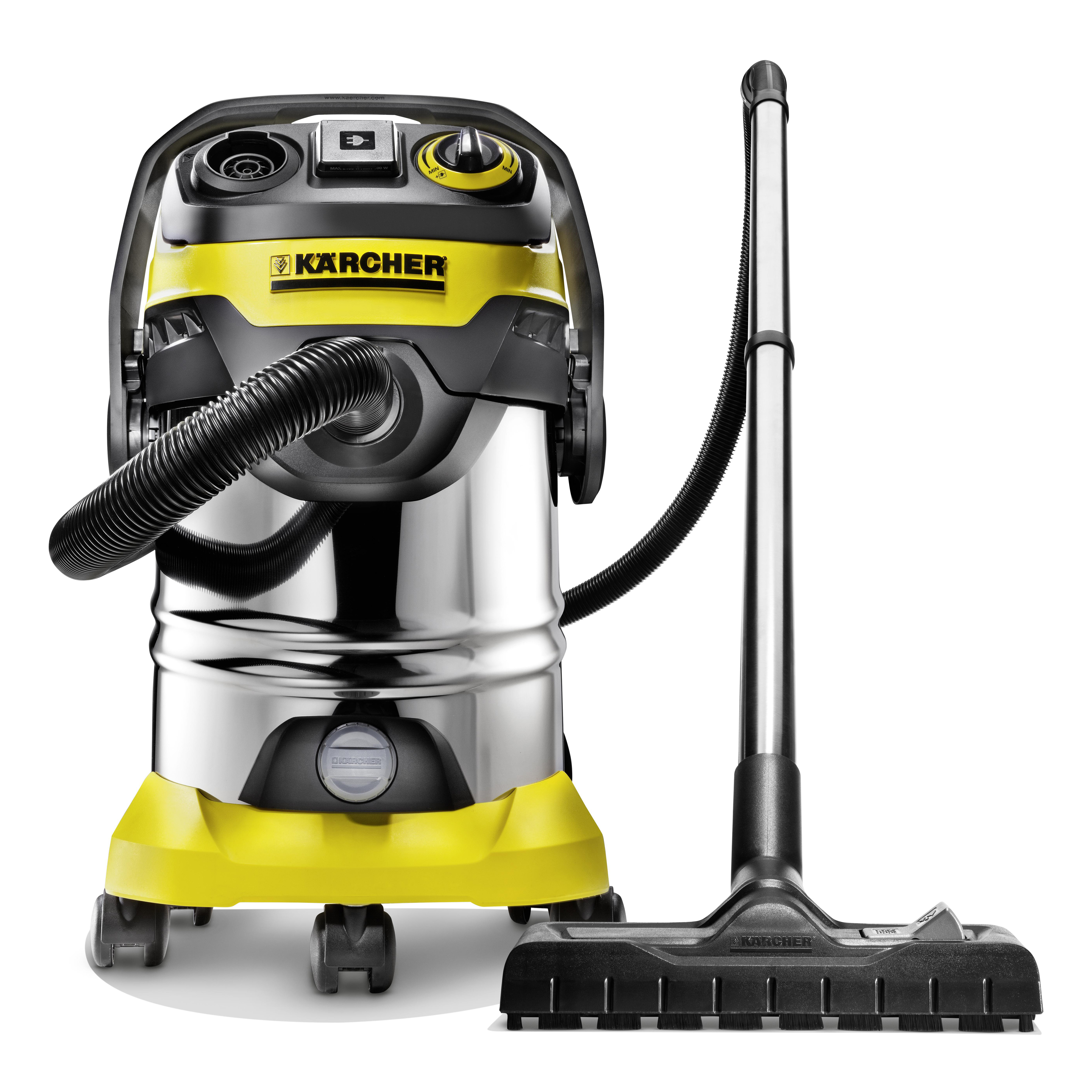 Karcher WD3 1000W 17Ltr Wet & Dry Vacuum Cleaner 220-240V - Screwfix