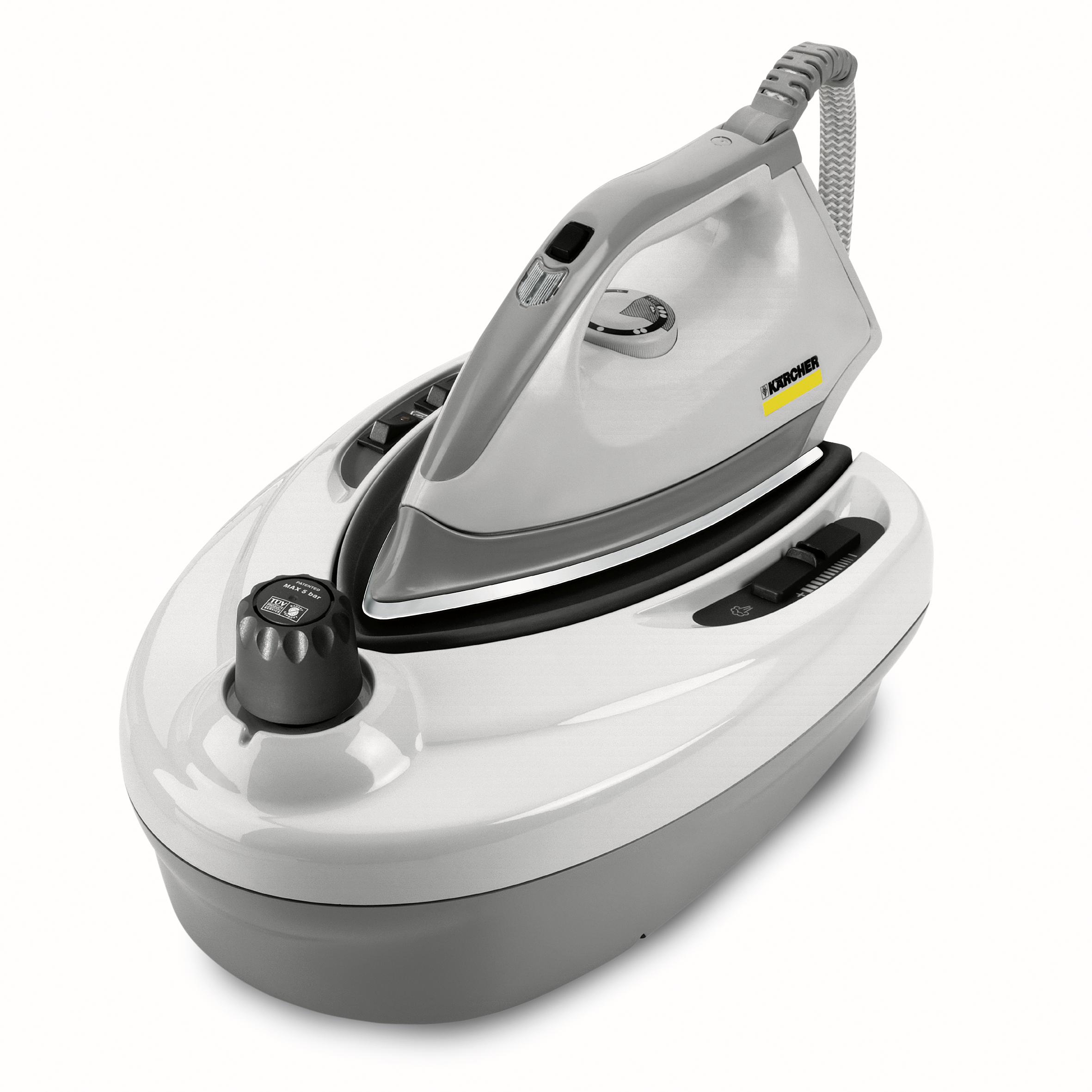 Паровой утюг керхер. Утюг Керхер с парогенератором. Karcher парогенератор с утюгом. Karcher 1801b.